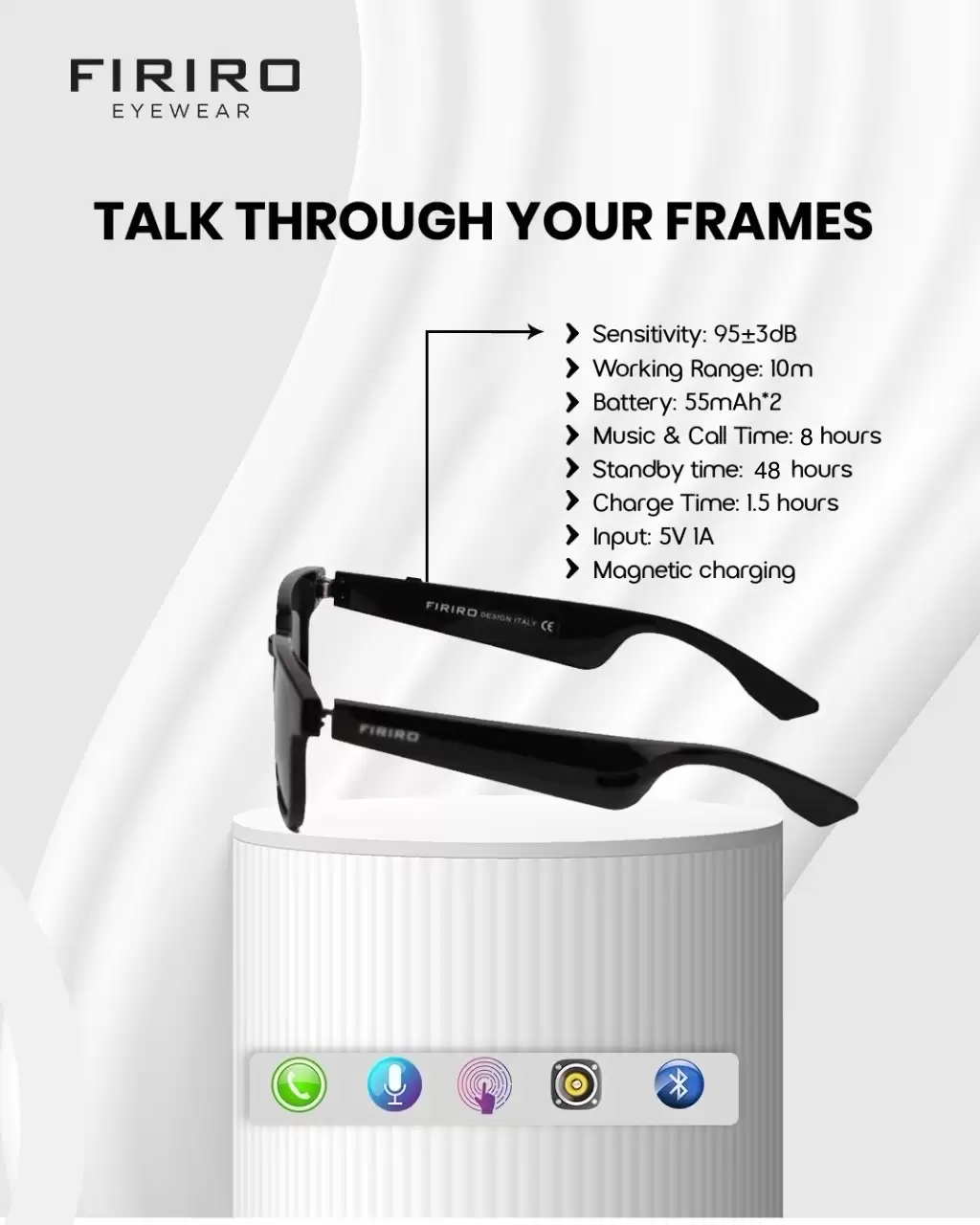 FIRIRO WAYTECH SMART SUNGLASS