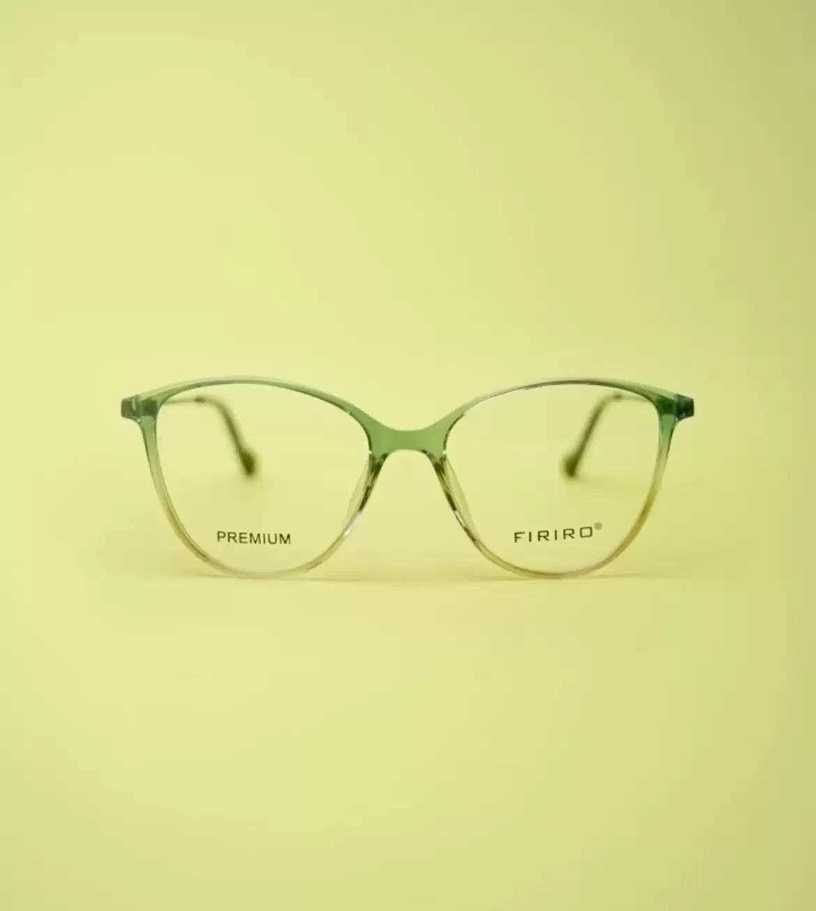 FIRIRO T937 C10  Attractive Green Cat Eye Frame