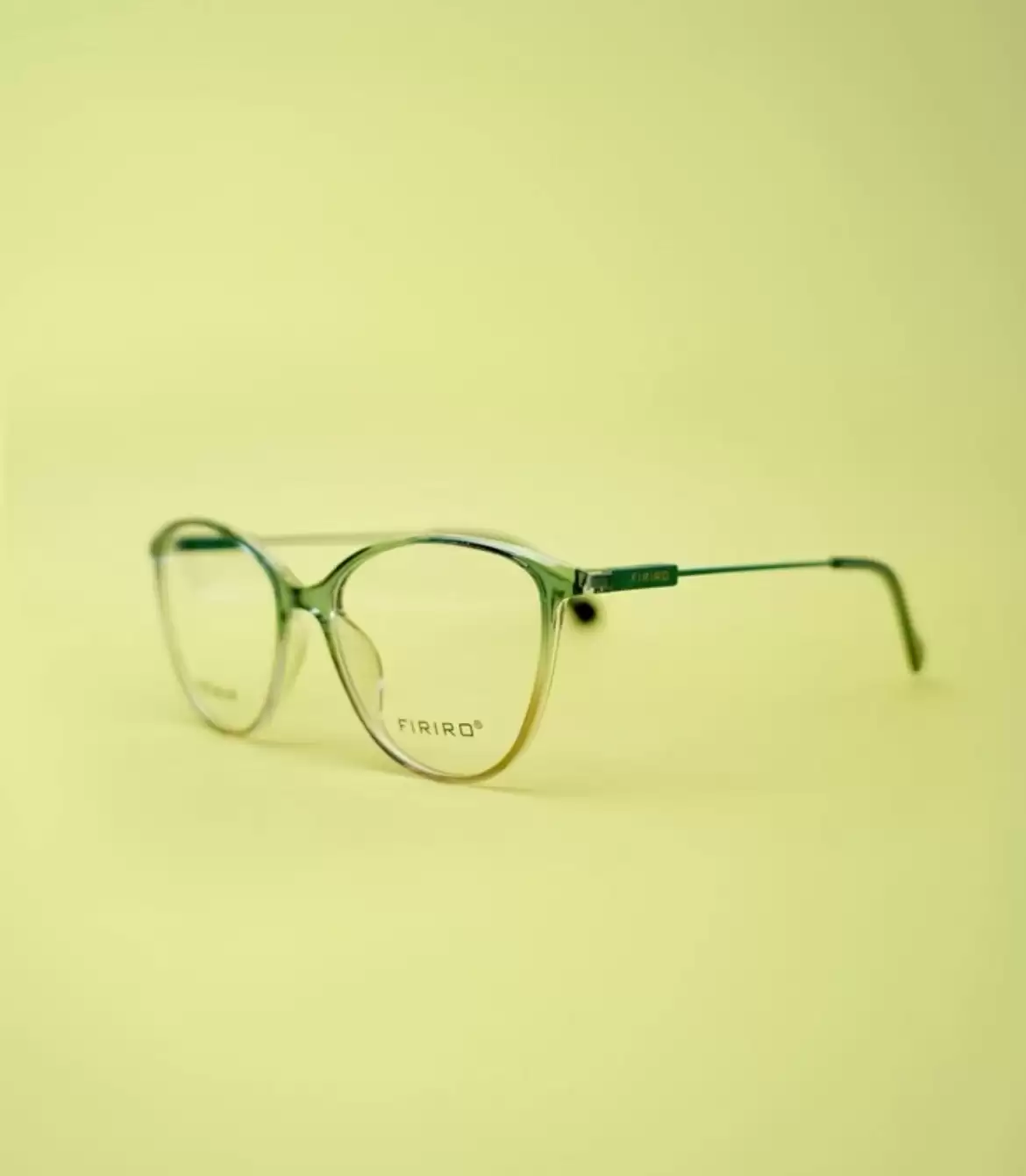 FIRIRO T937 C10  Attractive Green Cat Eye Frame