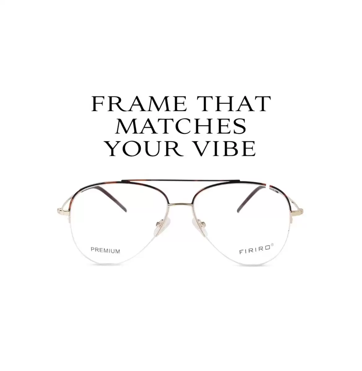 FIRIRO PREMIUM METAL AVIATOR SUPRA FRAME 