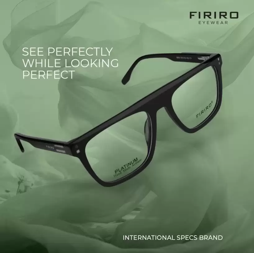FIRIRO HAND MADE ACETATE TRENDING THICK FRAME